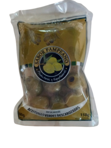 ACEITUNAS VERDES  S/C N° 0 SACHET x 150 GR